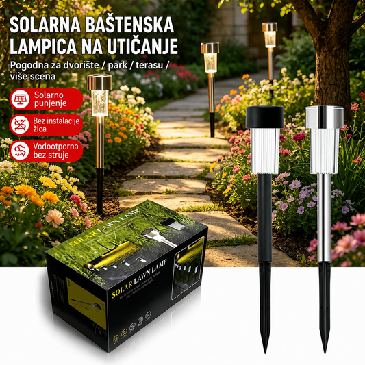 Solarna Baštenska LED Lampica – Set od 12 Komada